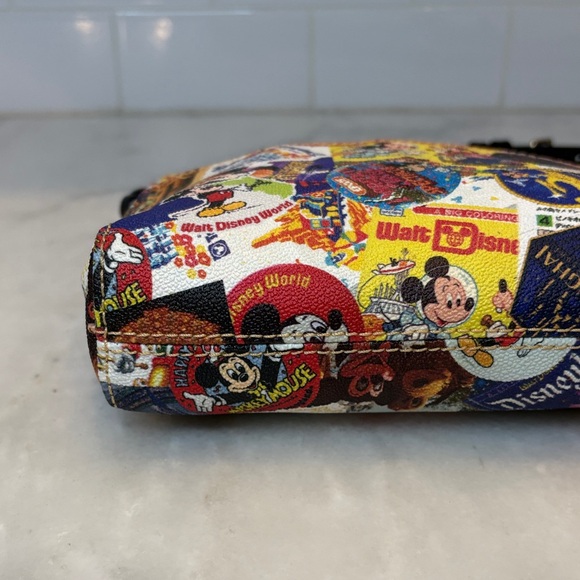 Disney Dooney & Bourke Purse Handbag Mickey Thru the Years 90th Anniversary Bag - Picture 9 of 17